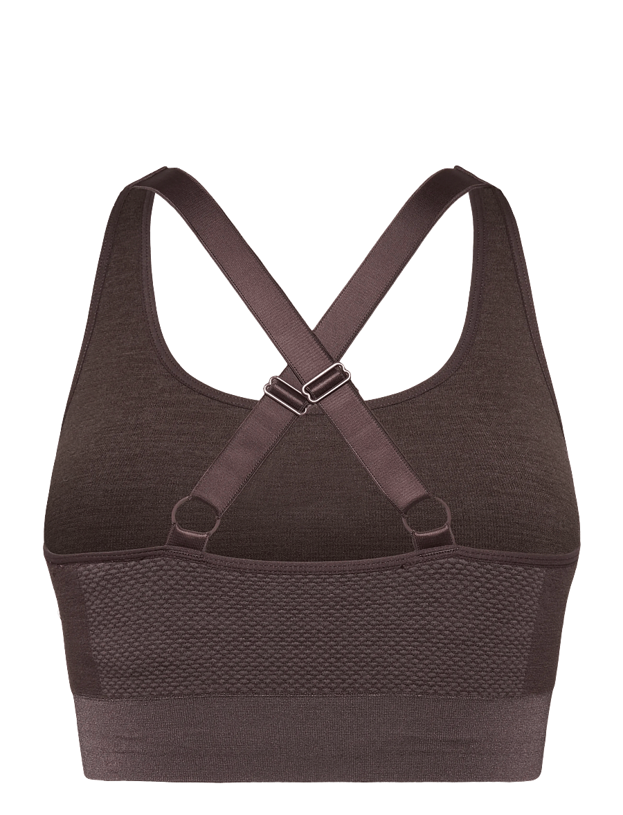 Hummel - hmlCLEA SEAMLESS SPORTS TOP - mittlerer halt - shale - 1