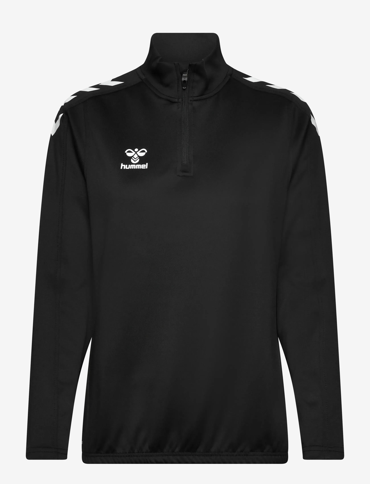 Hummel - hmlCORE XK HALF ZIP SWEAT WOMAN - sweatshirts - black - 0