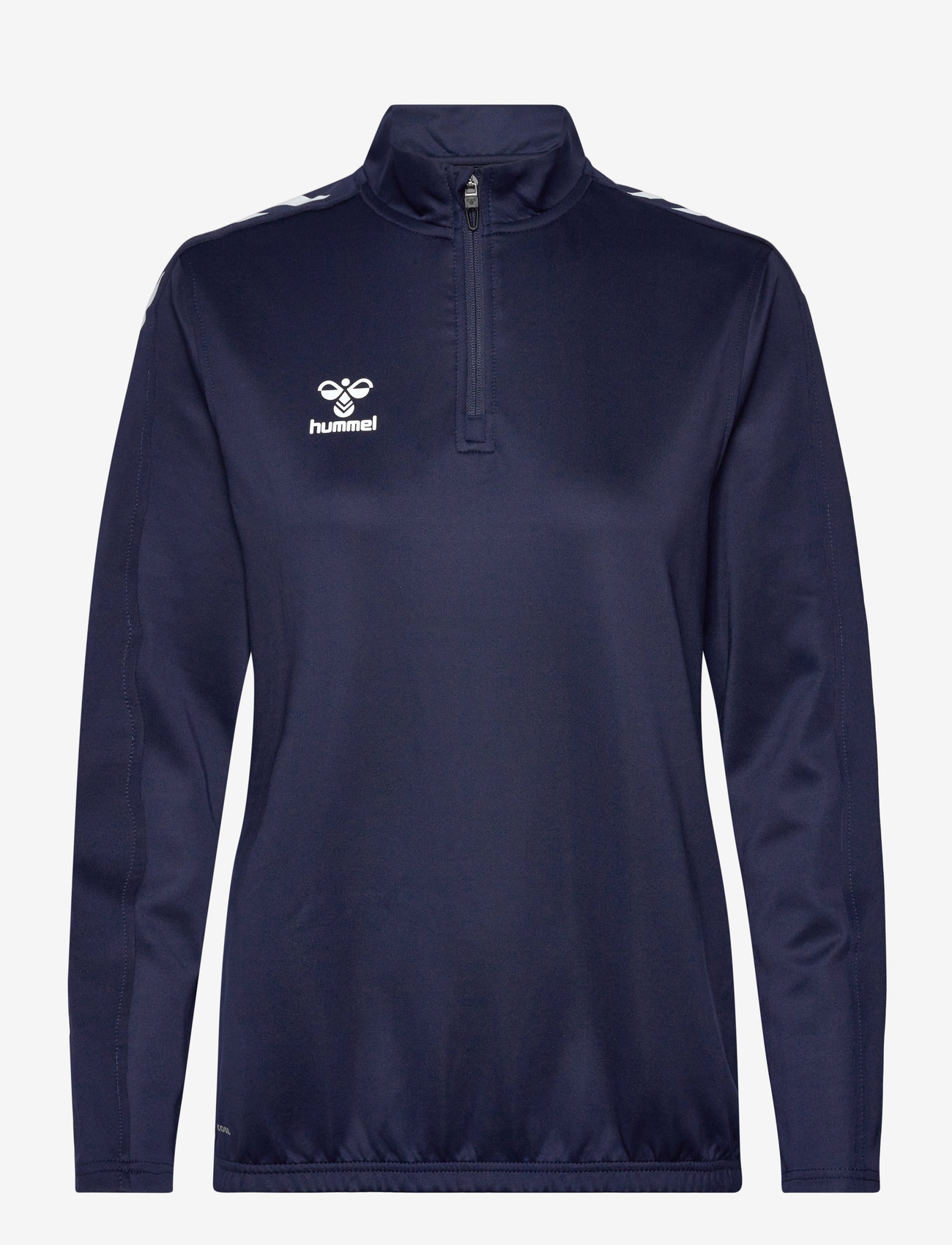 Hummel - hmlCORE XK HALF ZIP SWEAT WOMAN - sweatshirts - marine - 0