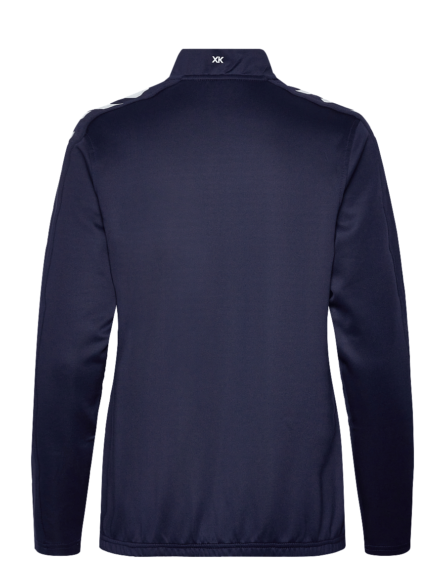 Hummel - hmlCORE XK HALF ZIP SWEAT WOMAN - džemperiai - marine - 1