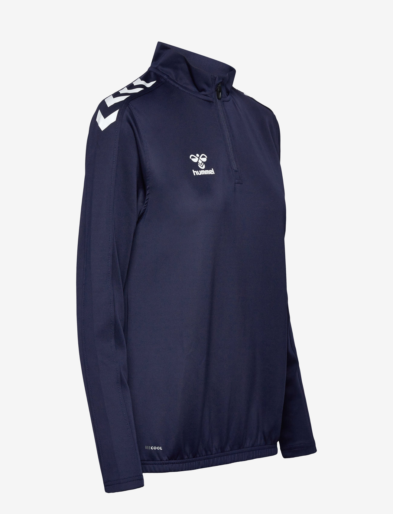 Hummel - hmlCORE XK HALF ZIP SWEAT WOMAN - sweatshirts - marine - 3