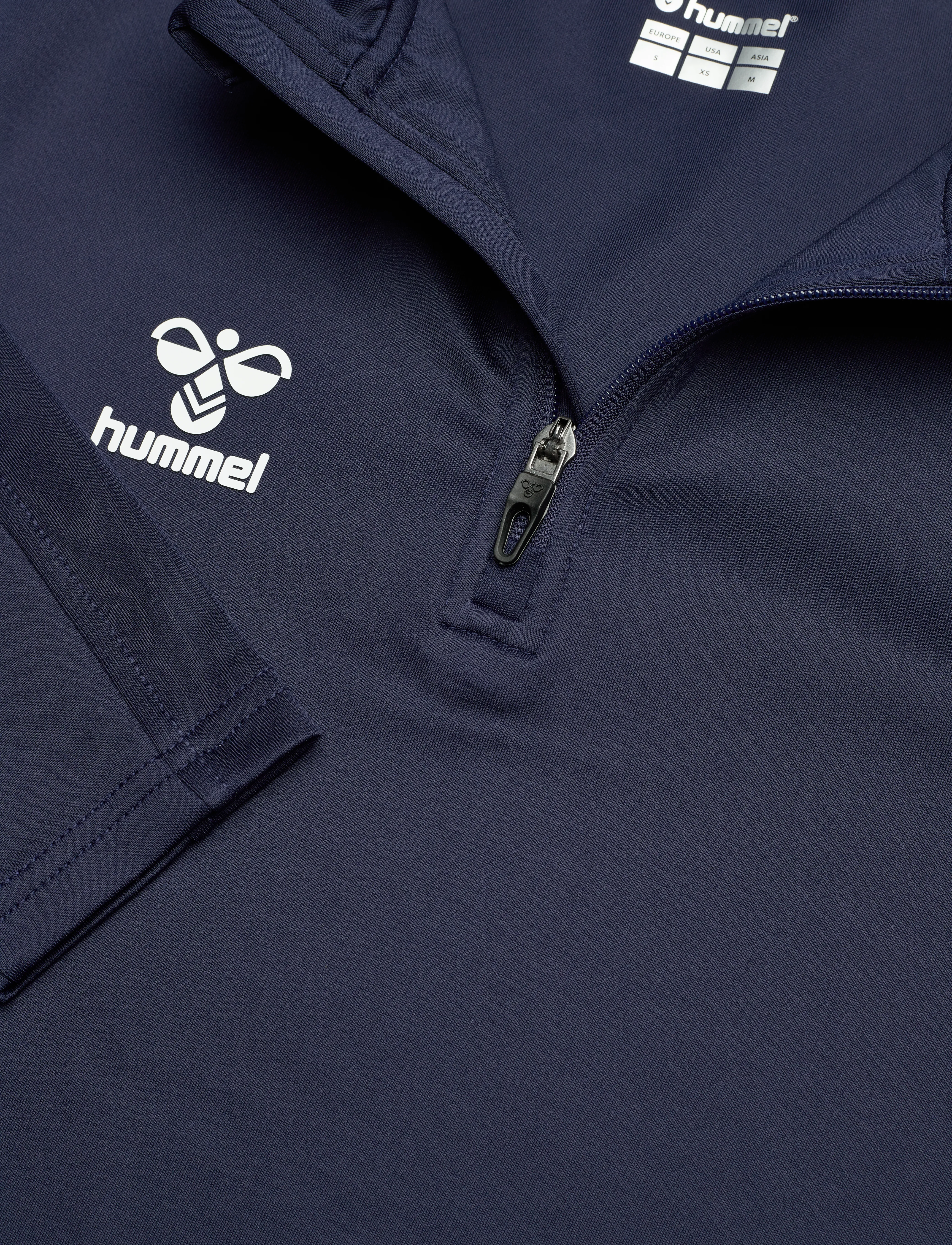 Hummel - hmlCORE XK HALF ZIP SWEAT WOMAN - džemperiai - marine - 4