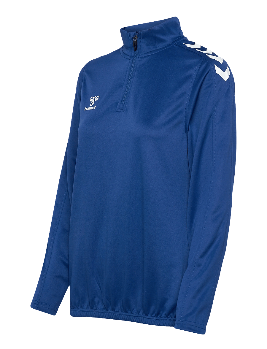 Hummel - hmlCORE XK HALF ZIP SWEAT WOMAN - sweatshirts - true blue - 1