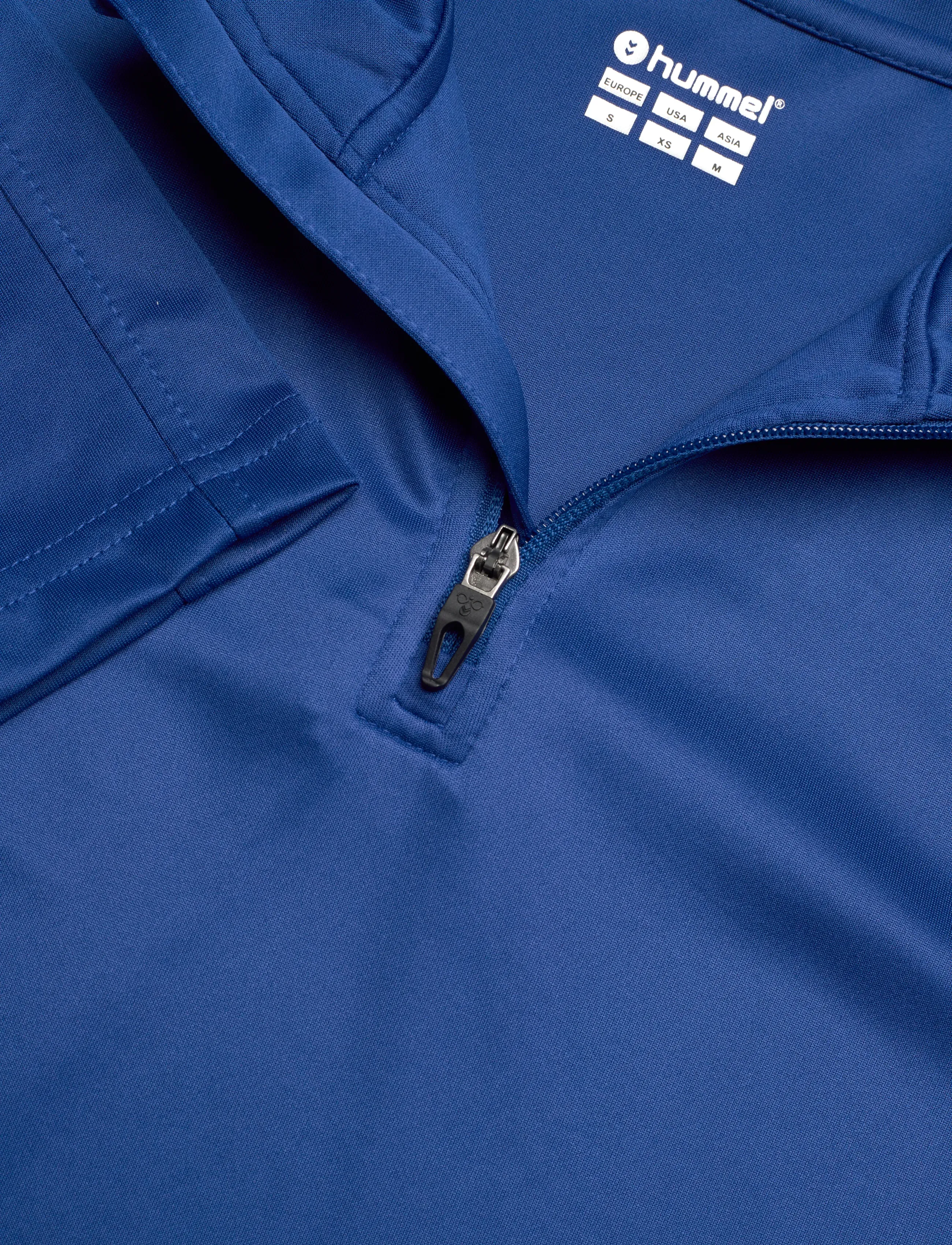 Hummel - hmlCORE XK HALF ZIP SWEAT WOMAN - sweatshirts - true blue - 4
