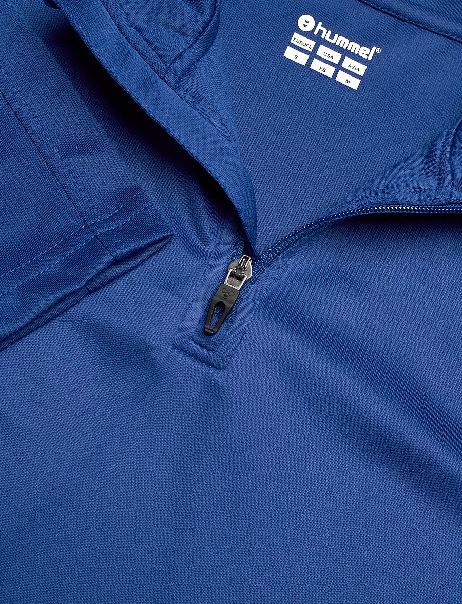 Hummel - hmlCORE XK HALF ZIP SWEAT WOMAN - sweatshirts - true blue - 4