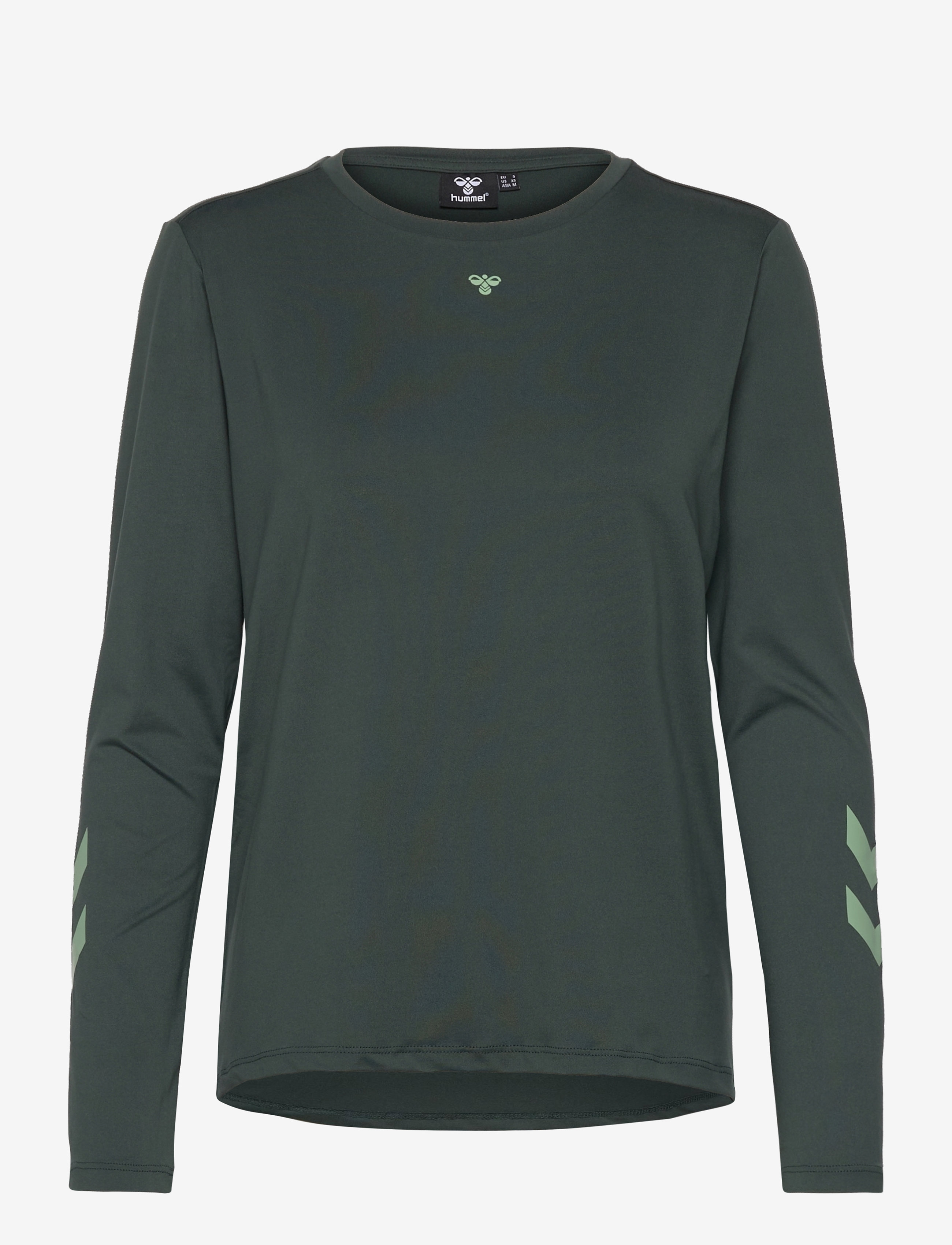 Hummel - hmlTAYLOR T-SHIRT L/S - darkest spruce - 1