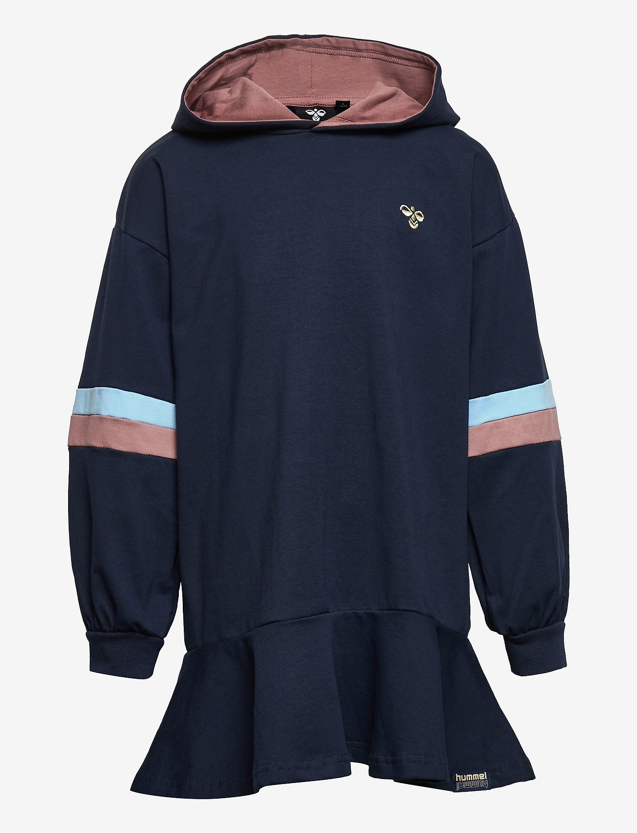 Hummel - hmlBEVERLY HOODIE DRESS - black iris - 0