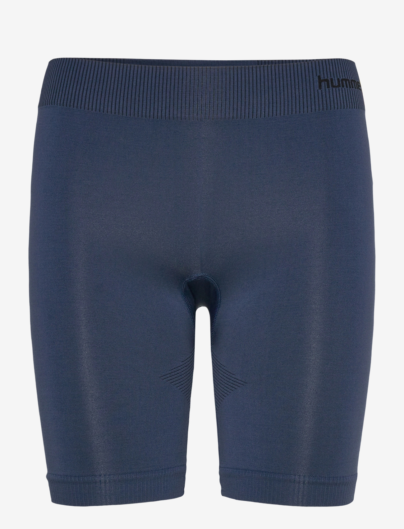 Hummel - HUMMEL FIRST SEAMLESS TRAINING SHORT TIGHTS WOMAN - trainingsshorts - dark denim - 0