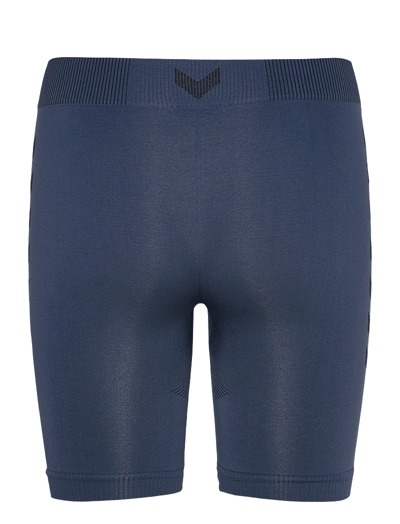 Hummel - HUMMEL FIRST SEAMLESS TRAINING SHORT TIGHTS WOMAN - trainingsshorts - dark denim - 1