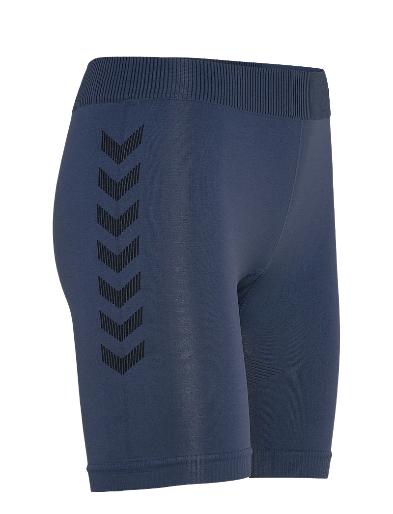 Hummel - HUMMEL FIRST SEAMLESS TRAINING SHORT TIGHTS WOMAN - trainingsshorts - dark denim - 2