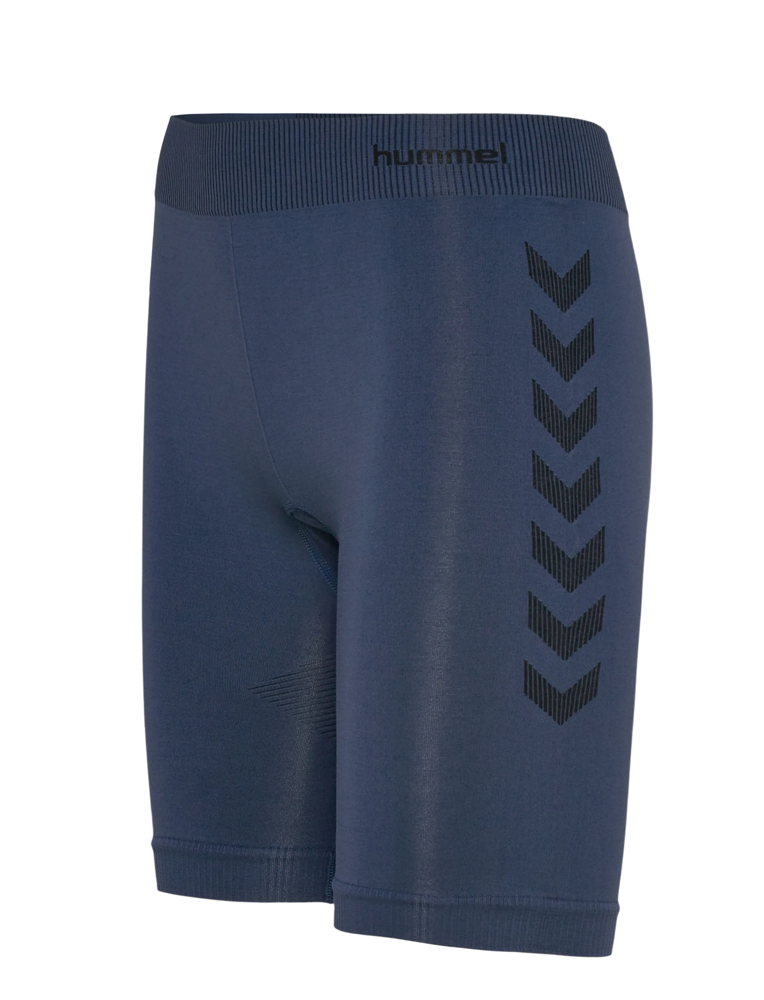 Hummel - HUMMEL FIRST SEAMLESS TRAINING SHORT TIGHTS WOMAN - trainingsshorts - dark denim - 3