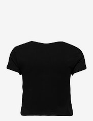 Hummel - hmlLEGACY WOMAN CROPPED T-SHIRT - t-shirts - black - 1