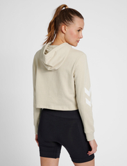 Hummel - hmlLEGACY WOMAN CROPPED HOODIE - lowest prices - pumice stone - 3