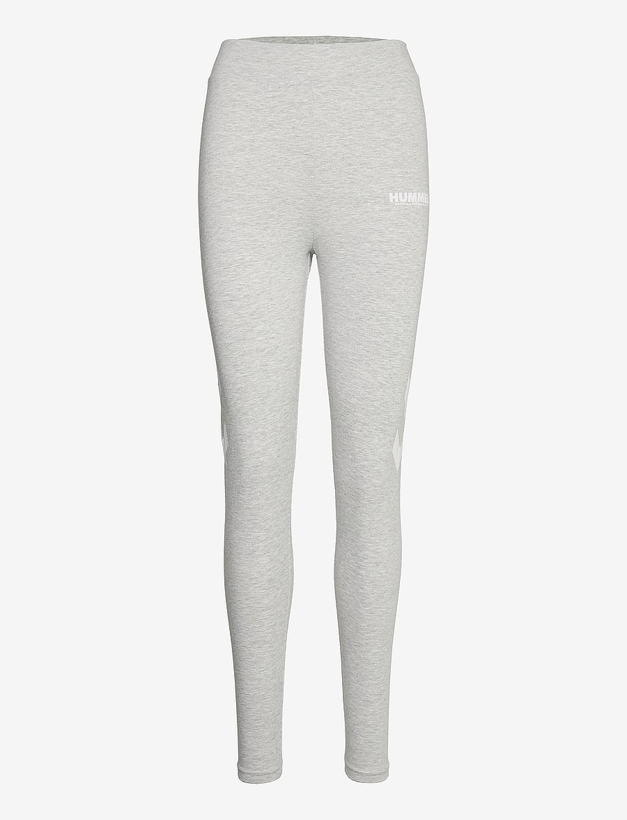 Hummel - hmlLEGACY WOMAN HIGH WAIST TIGHTS - volle länge - grey melange - 1