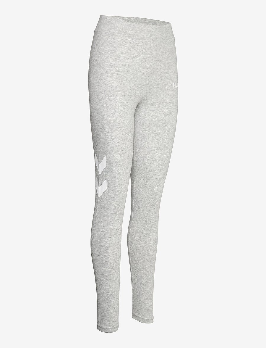 Hummel - hmlLEGACY WOMAN HIGH WAIST TIGHTS - volle länge - grey melange - 3