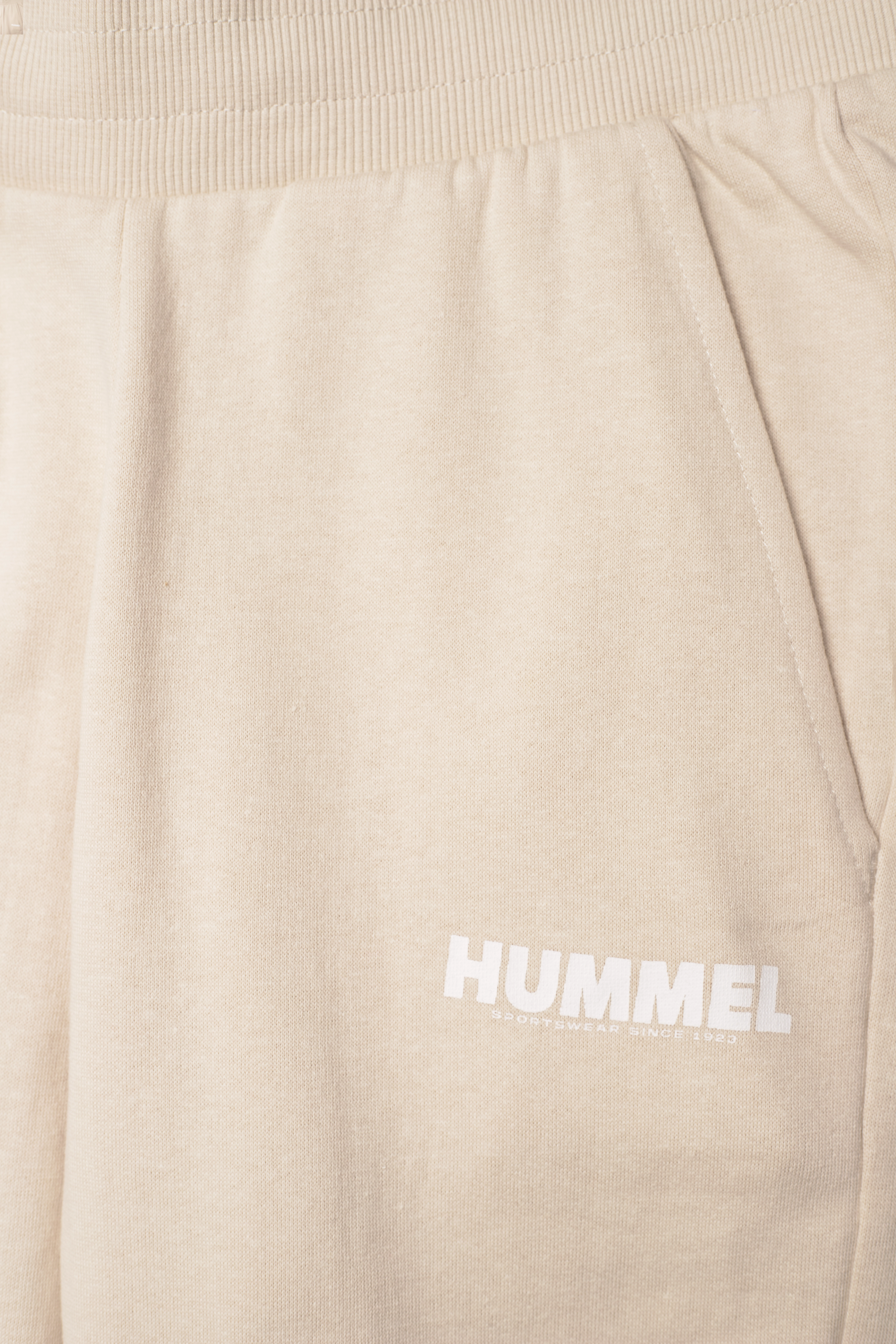 Hummel - hmlLEGACY WOMAN TAPERED PANTS - pumice stone - 5