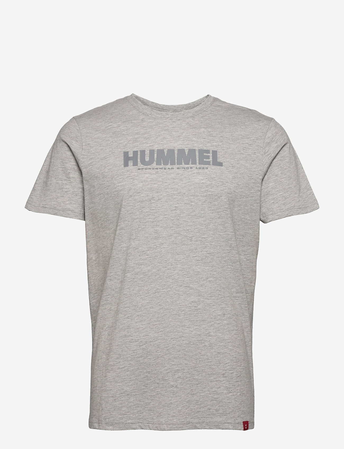 Hummel - hmlLEGACY T-SHIRT - palaidinės ir marškinėliai - grey melange - 1
