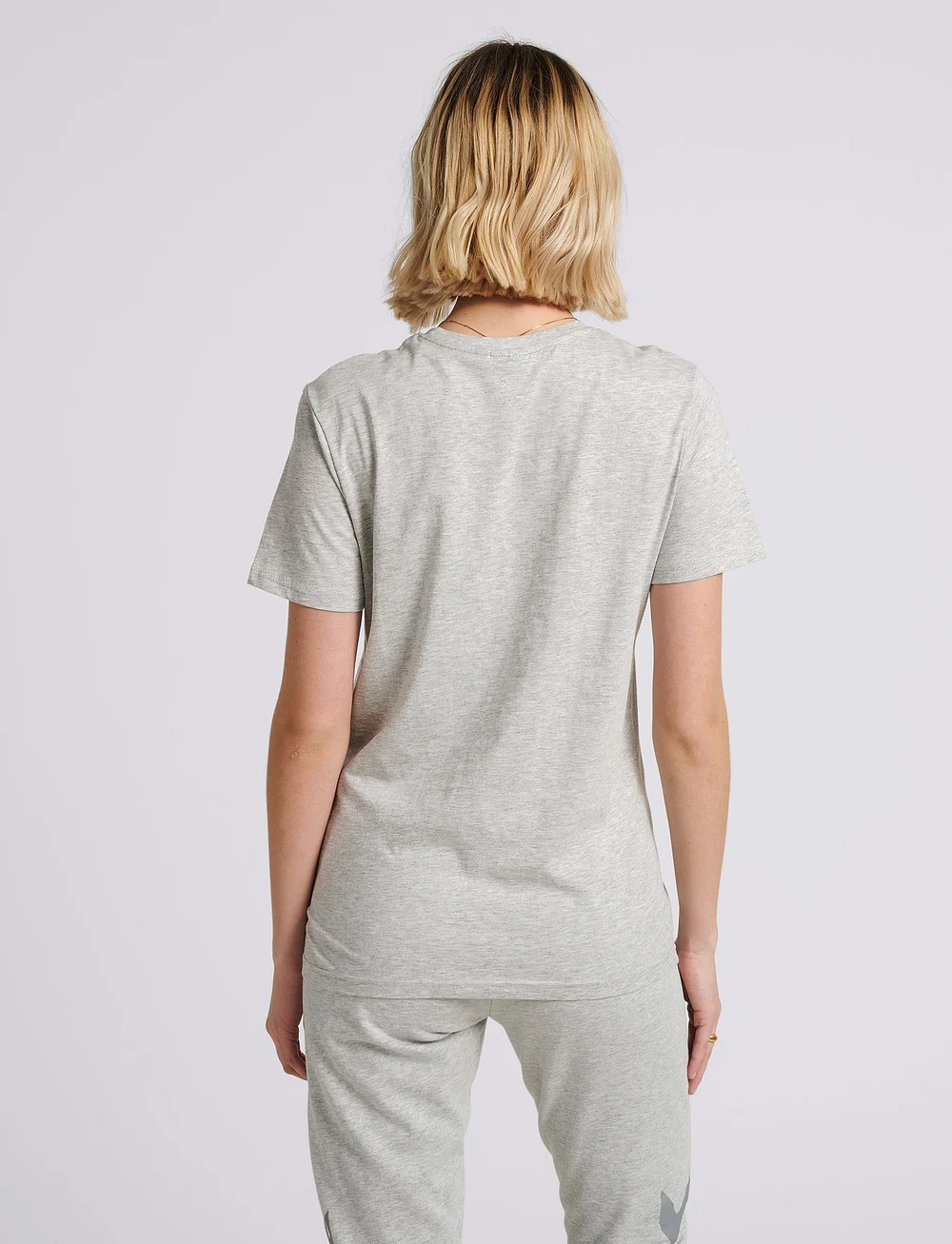 Hummel - hmlLEGACY T-SHIRT - t-shirts - grey melange - 4