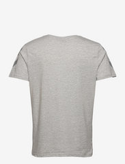 Hummel - hmlLEGACY CHEVRON T-SHIRT - oberteile & t-shirts - grey melange - 2