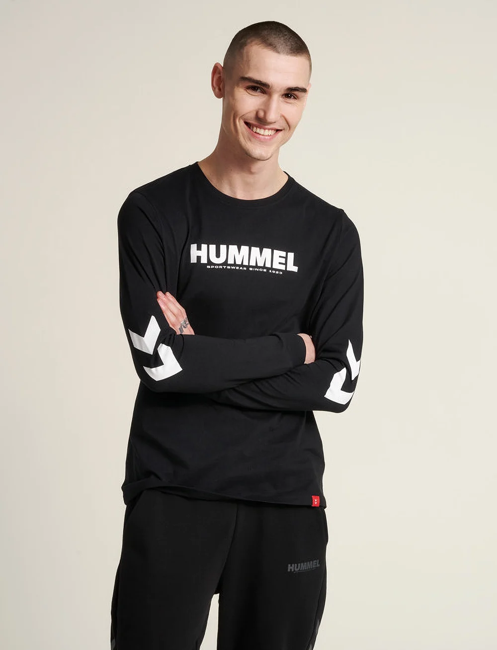 Hummel - hmlLEGACY T-SHIRT L/S - långärmade tröjor - black - 4