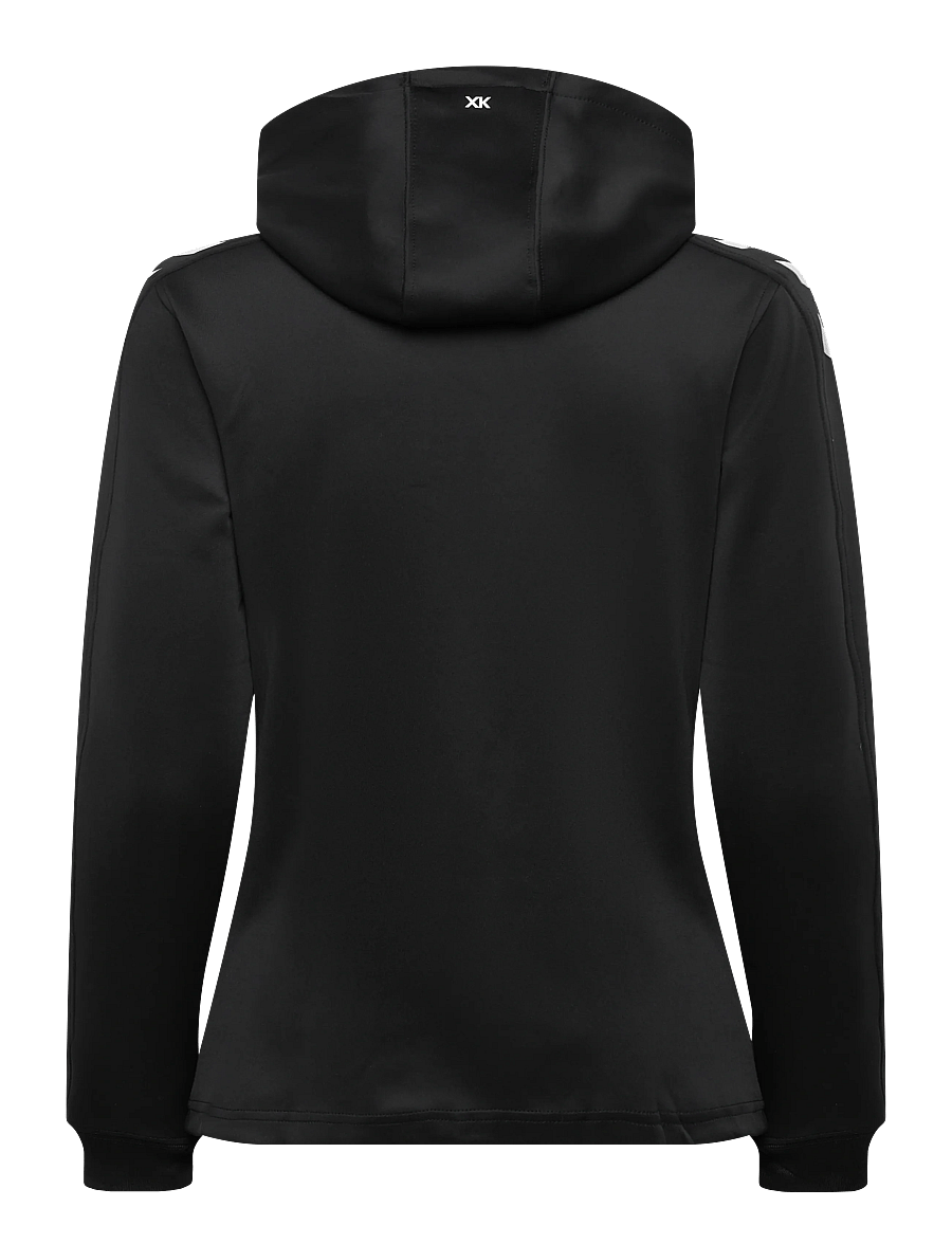 Hummel - hmlCORE XK POLY SWEAT HOODIE WOMAN - kapuutsiga dressipluusid - black - 1