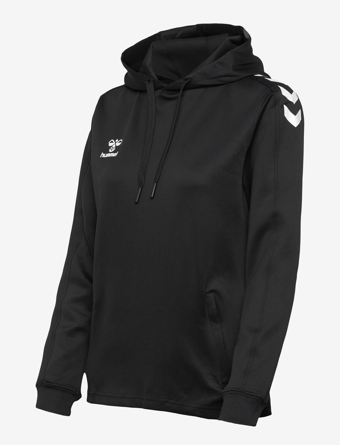 Hummel - hmlCORE XK POLY SWEAT HOODIE WOMAN - bluzy i swetry - black - 2