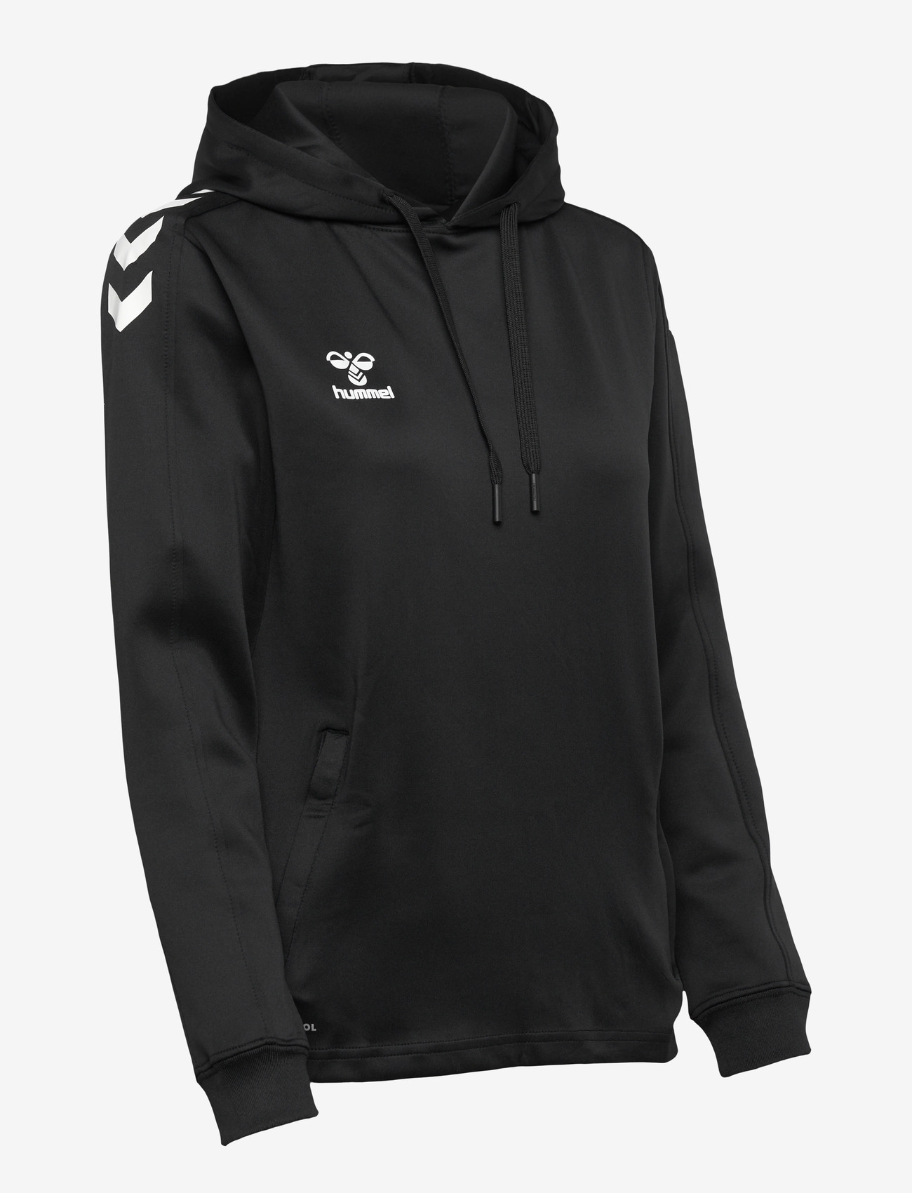 Hummel - hmlCORE XK POLY SWEAT HOODIE WOMAN - bluzy i swetry - black - 3