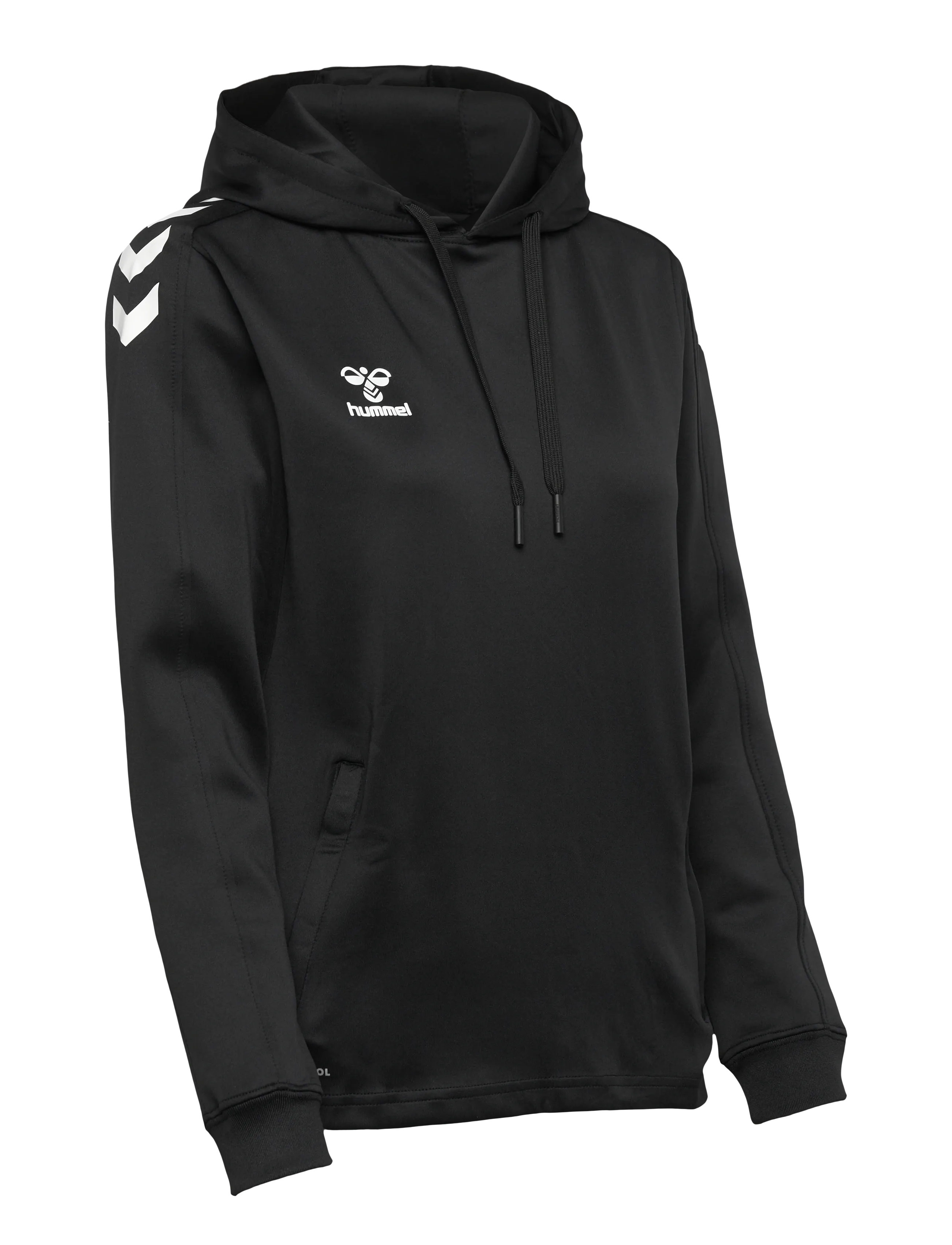 Hummel - hmlCORE XK POLY SWEAT HOODIE WOMAN - džemperi un adījumi - black - 3