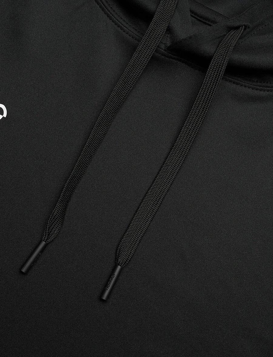 Hummel - hmlCORE XK POLY SWEAT HOODIE WOMAN - kapuutsiga dressipluusid - black - 4