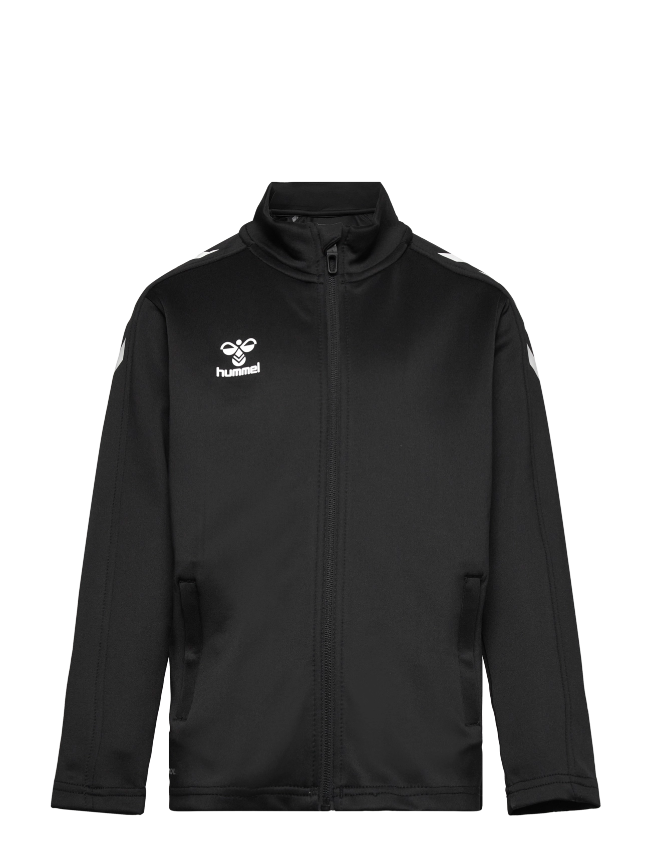 Hummel hmlCORE XK POLY ZIP SWEAT KIDS - Hummel - BLACK/BLACK / black