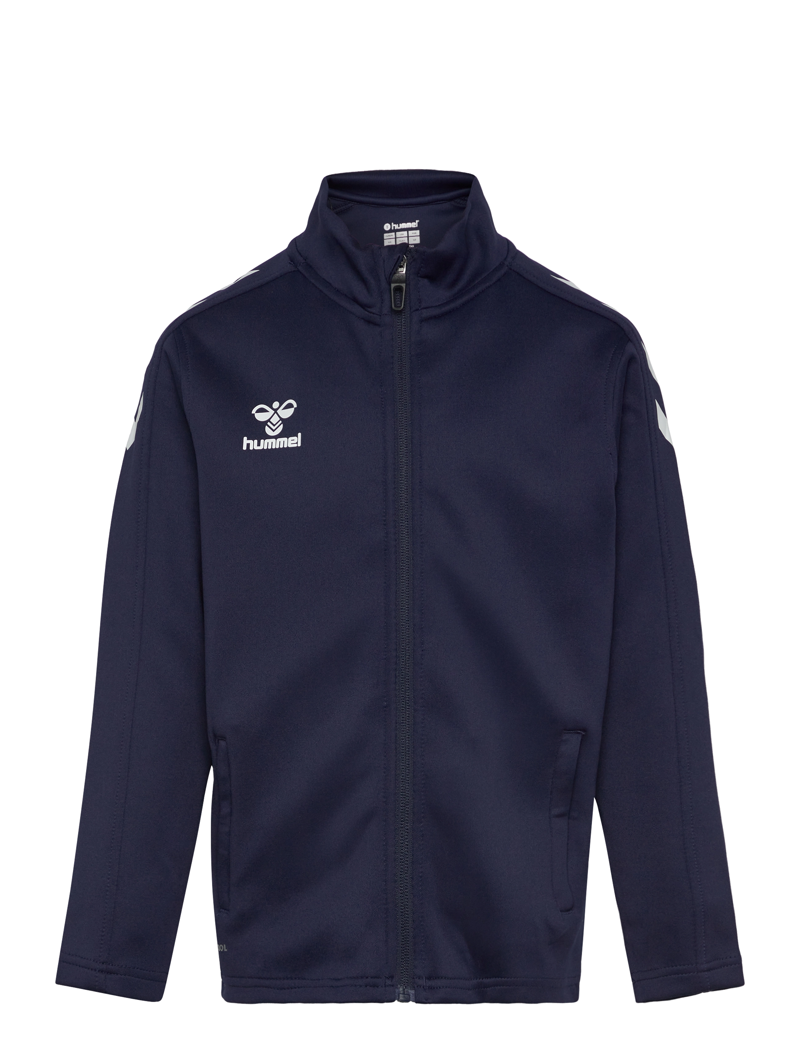 Hummel hmlCORE XK POLY ZIP SWEAT KIDS - Hummel - MARINE / navy