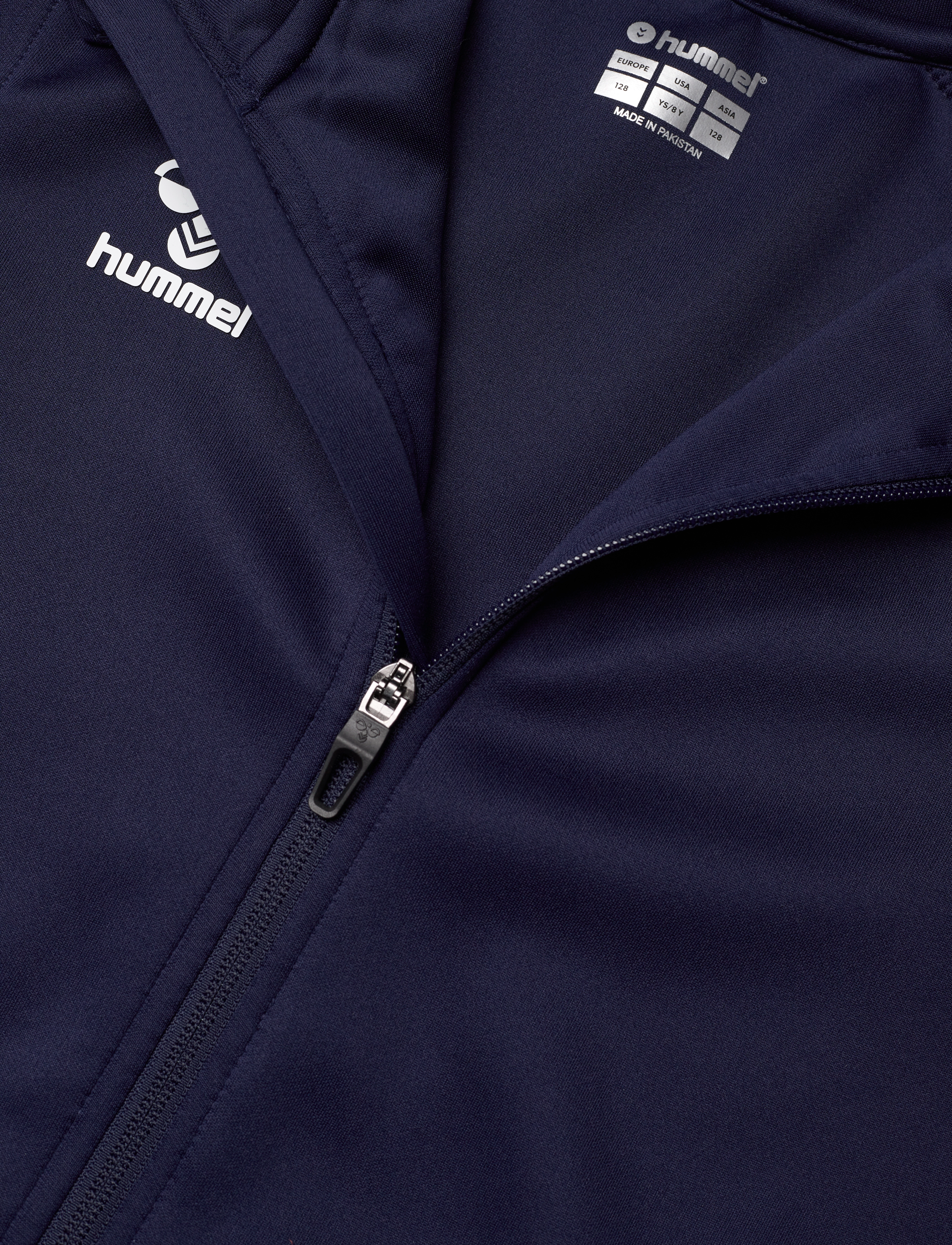 Hummel - hmlCORE XK POLY ZIP SWEAT KIDS - laveste priser - marine - 2