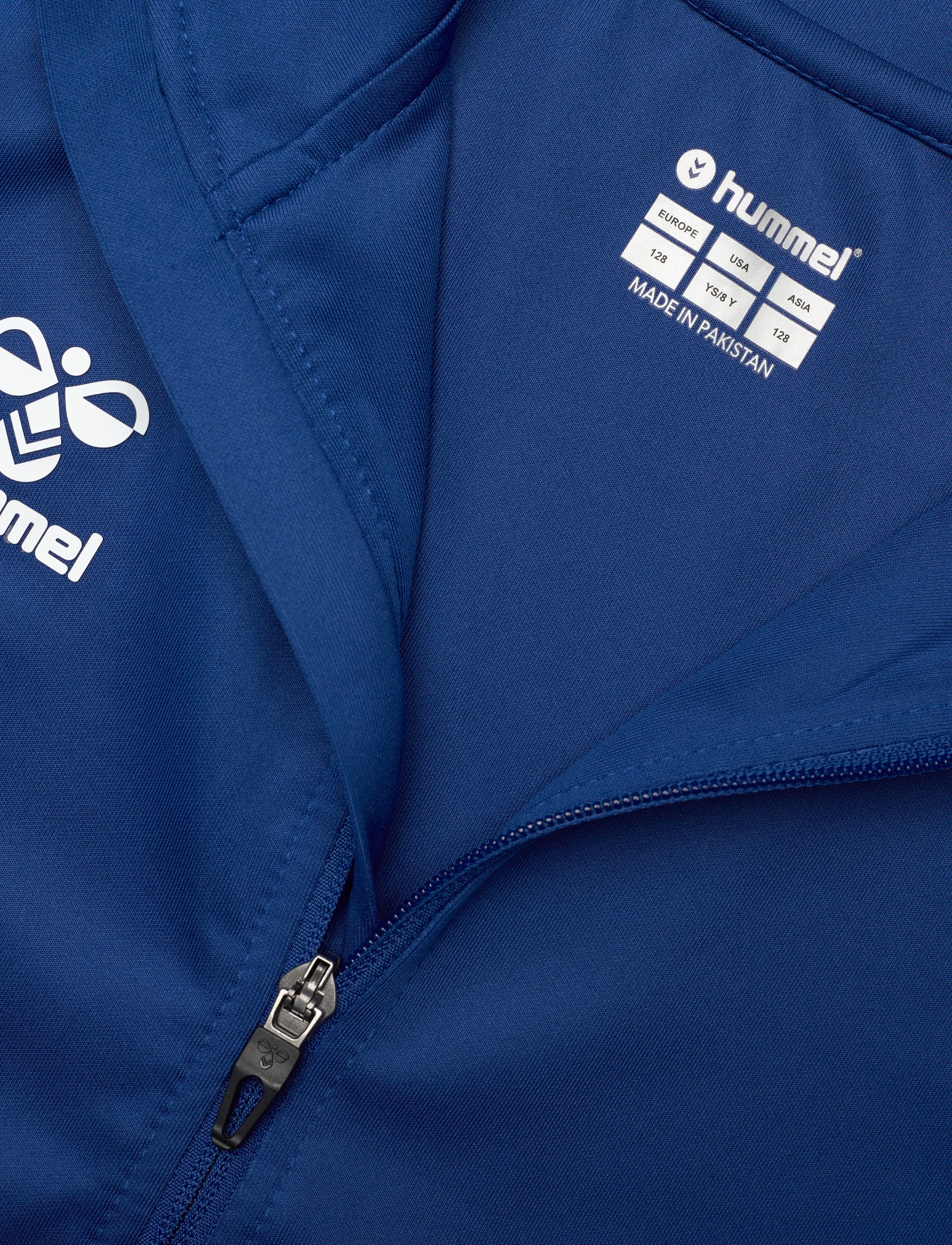 Hummel - hmlCORE XK POLY ZIP SWEAT KIDS - sweatshirts - true blue - 4