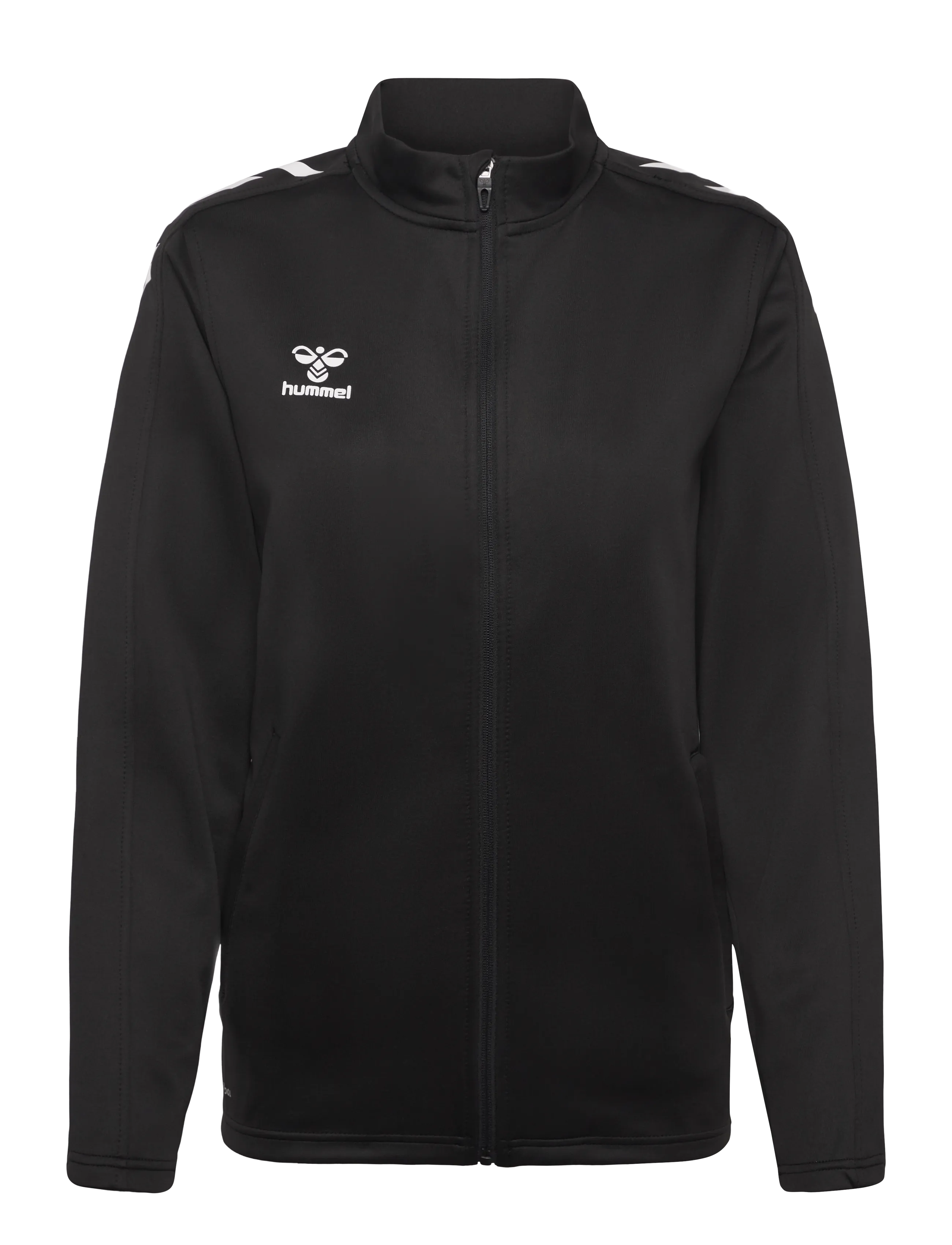 Hummel hmlCORE XK POLY ZIP SWEAT WOMAN - Sweatshirts - BLACK / black