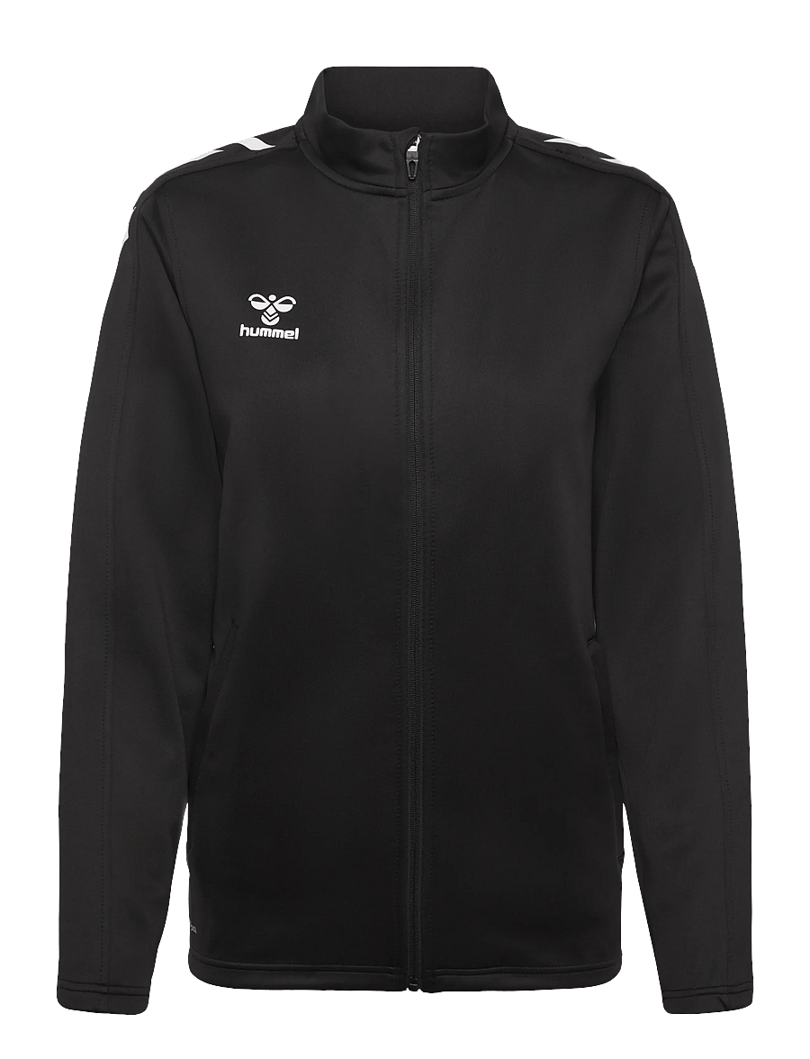 Hummel - hmlCORE XK POLY ZIP SWEAT WOMAN - sweaters - black - 0