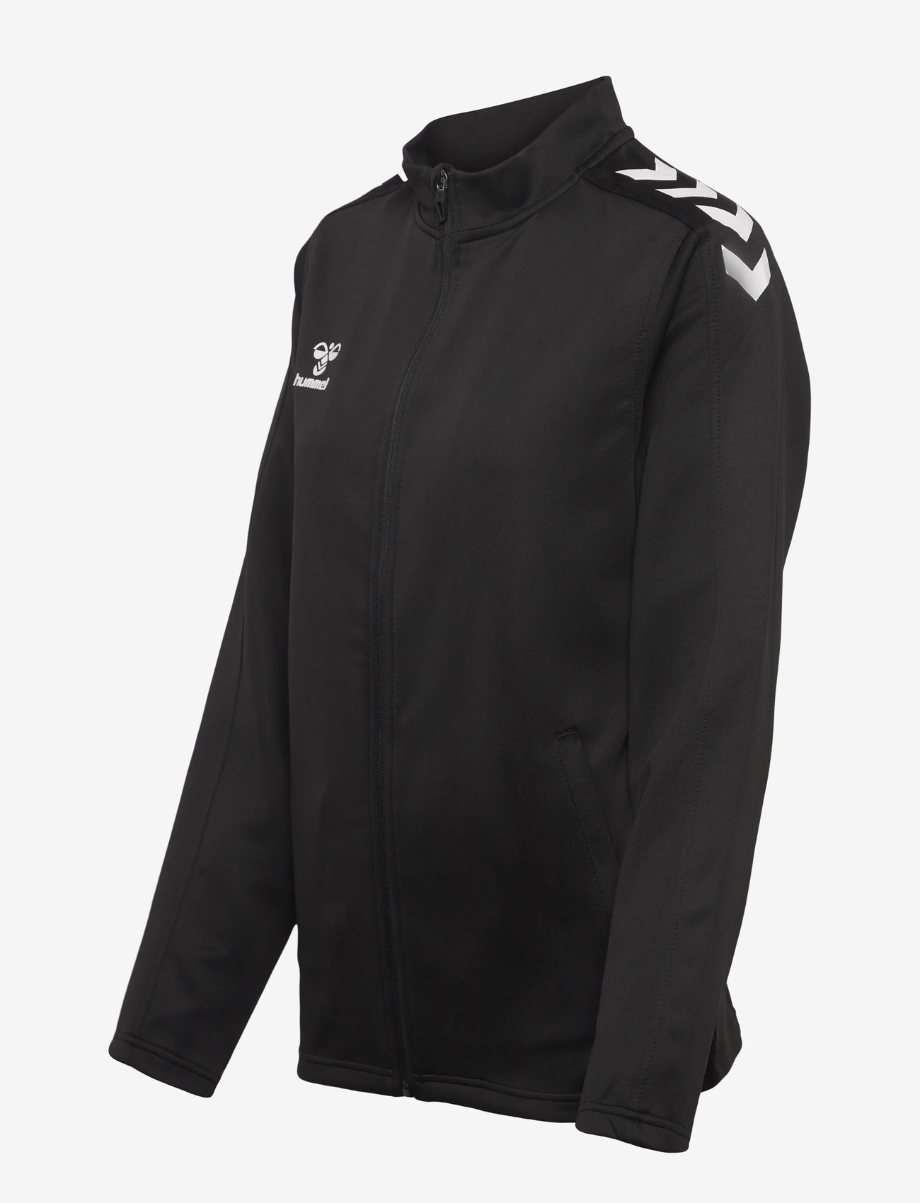 Hummel - hmlCORE XK POLY ZIP SWEAT WOMAN - sweatshirts - black - 2