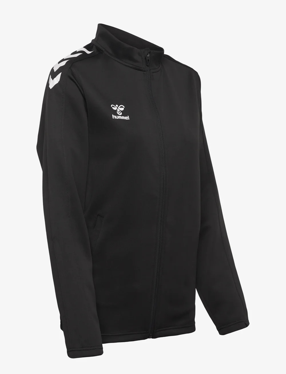 Hummel - hmlCORE XK POLY ZIP SWEAT WOMAN - overdele - black - 3