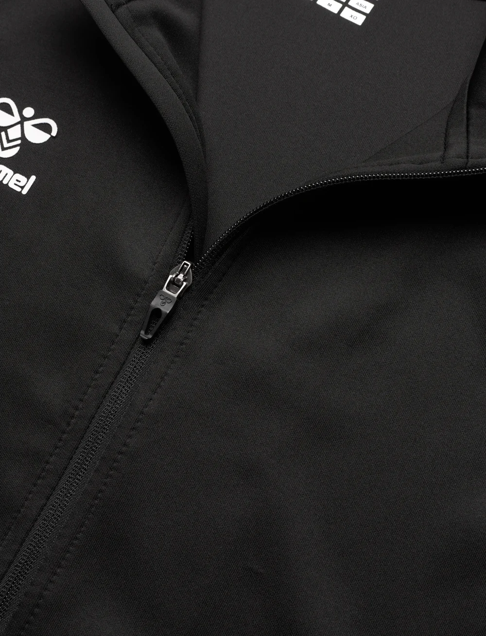 Hummel - hmlCORE XK POLY ZIP SWEAT WOMAN - overdele - black - 4