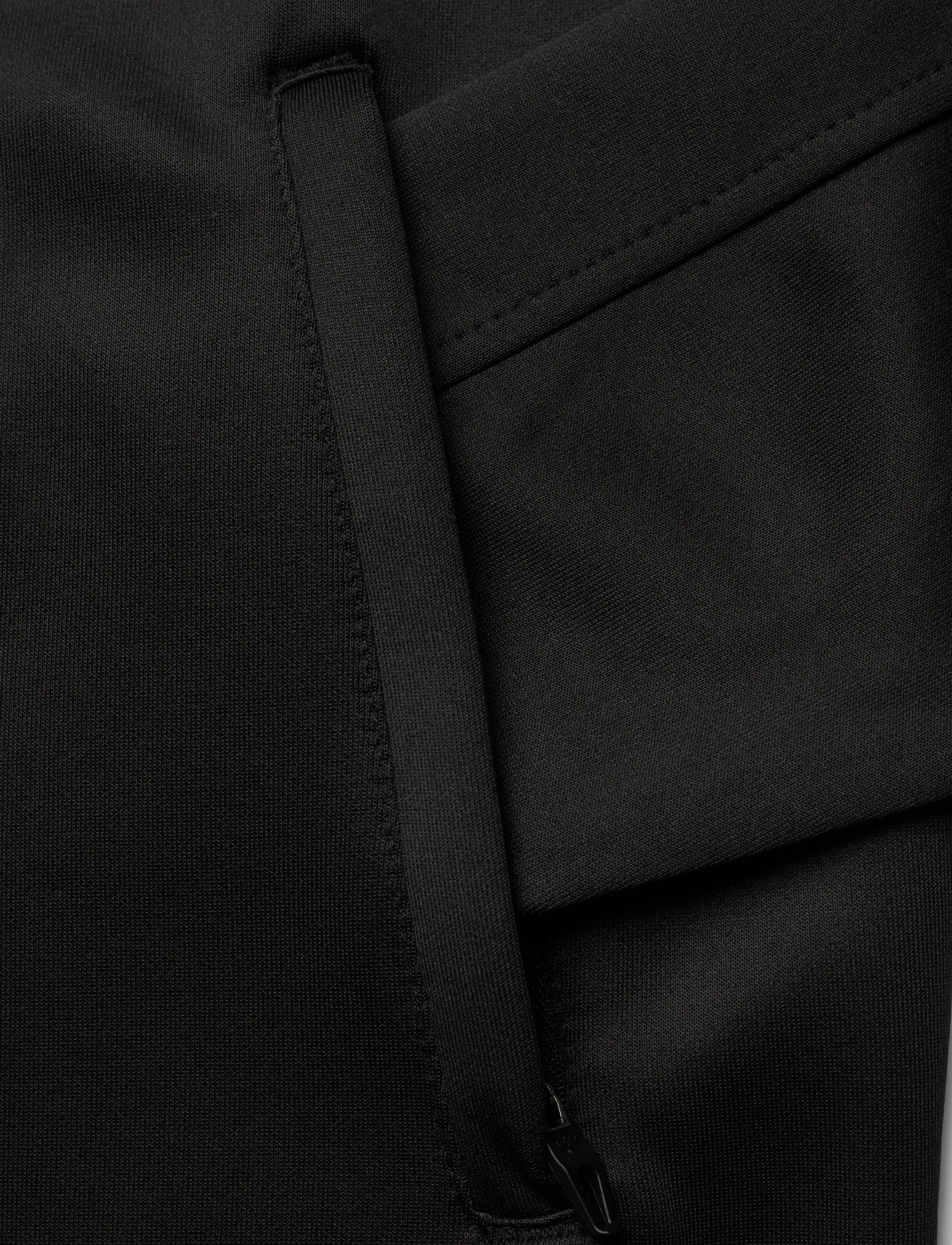 Hummel - hmlCORE XK POLY ZIP SWEAT WOMAN - sweatshirts - black - 5