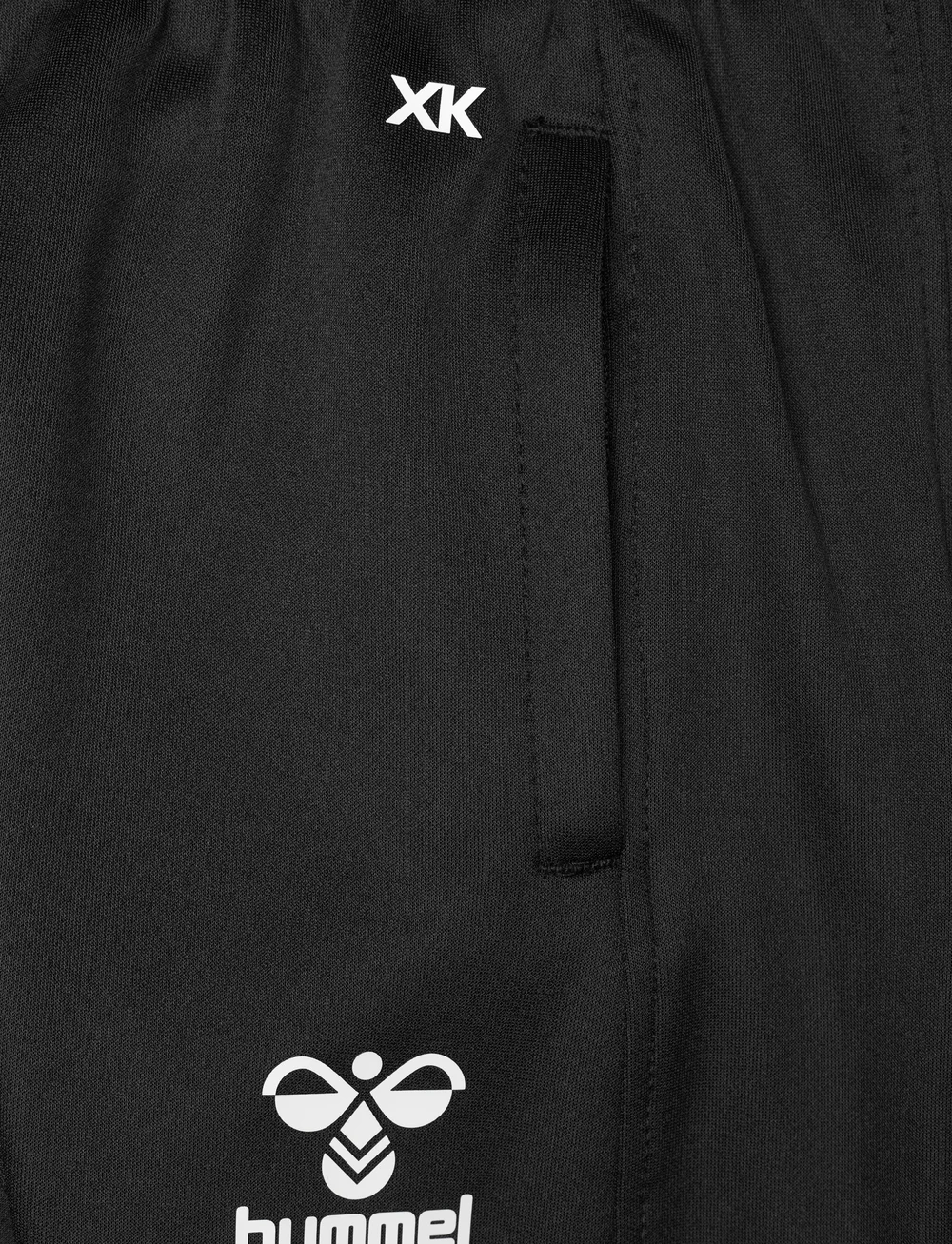 Hummel - hmlCORE XK POLY PANTS KIDS - træningsbukser - black/black - 4