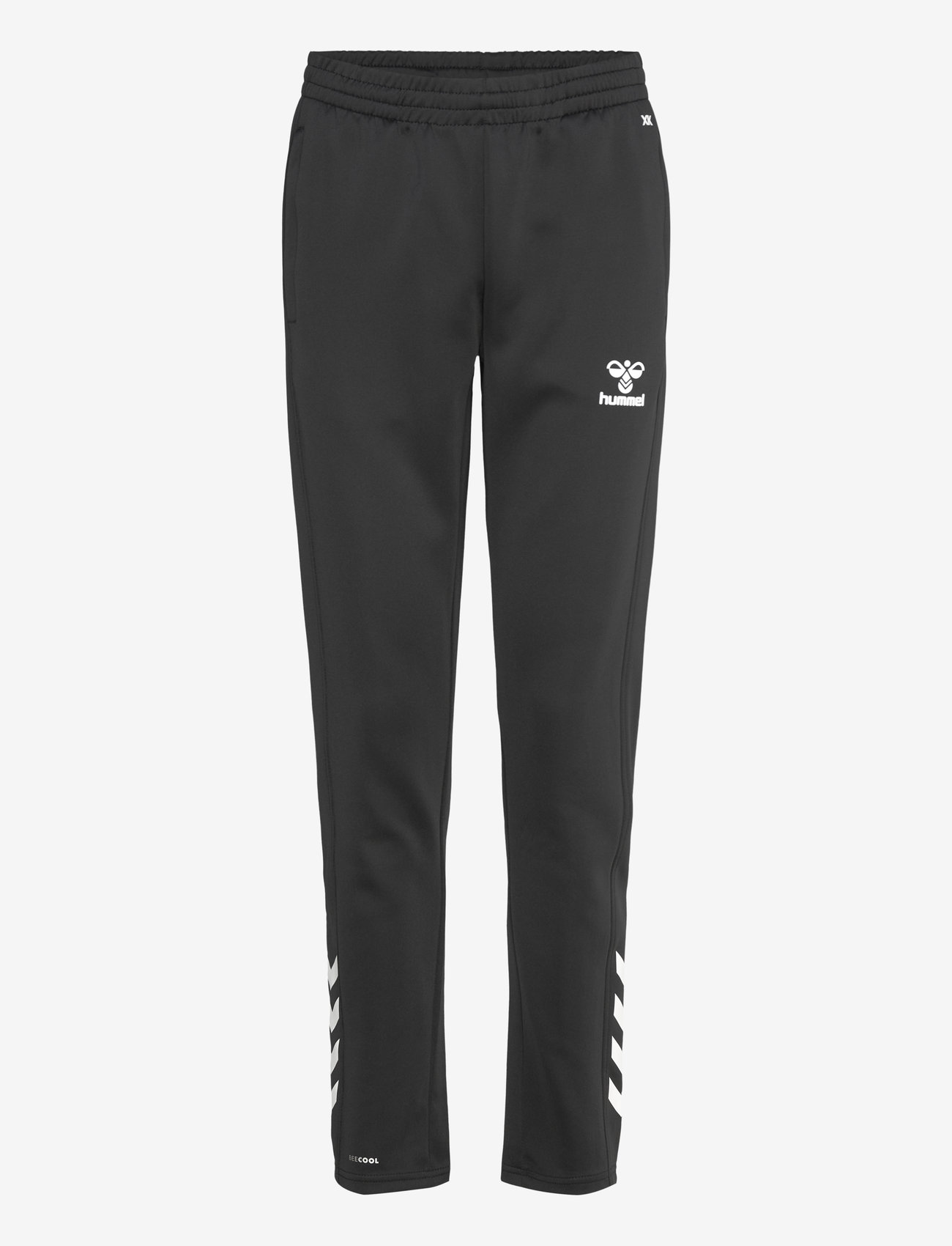 Hummel - hmlCORE XK POLY PANTS WOMAN - collegehousut - black/black - 0