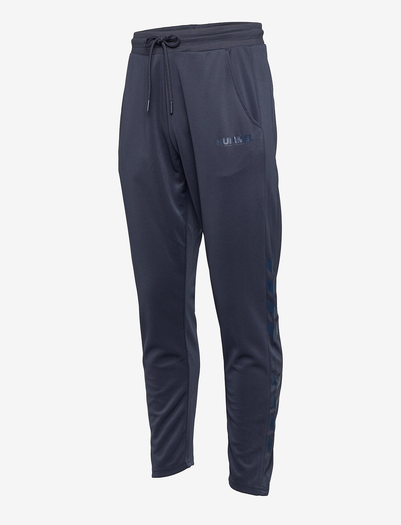 Hummel - hmlLEGACY POLY TAPERED PANTS - blue nights - 3