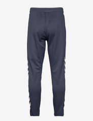 Hummel - hmlLEGACY POLY TAPERED PANTS - laagste prijzen - blue nights/white - 1