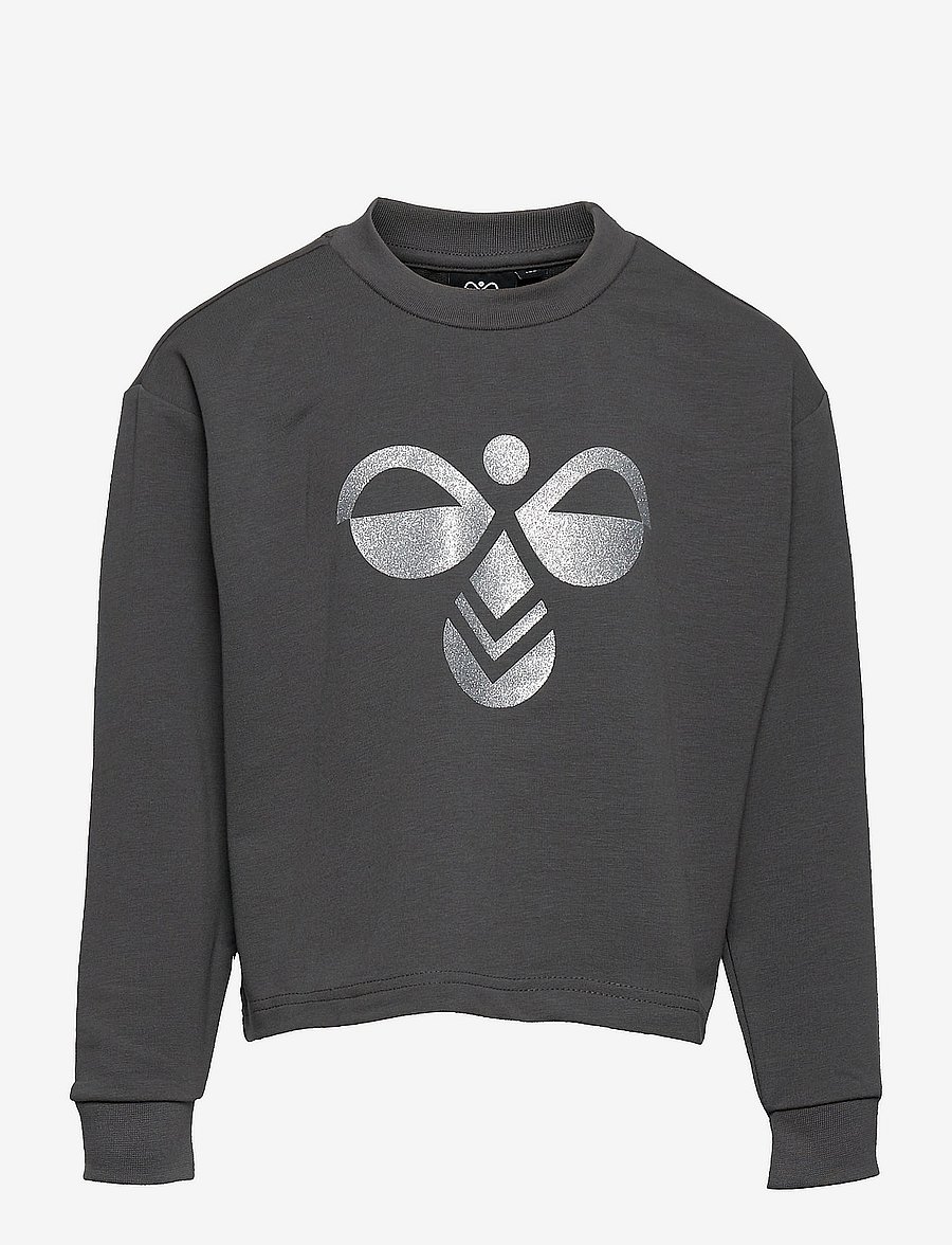 Hummel - hmlCINCO SWEATSHIRT - swetry - iron gate - 0