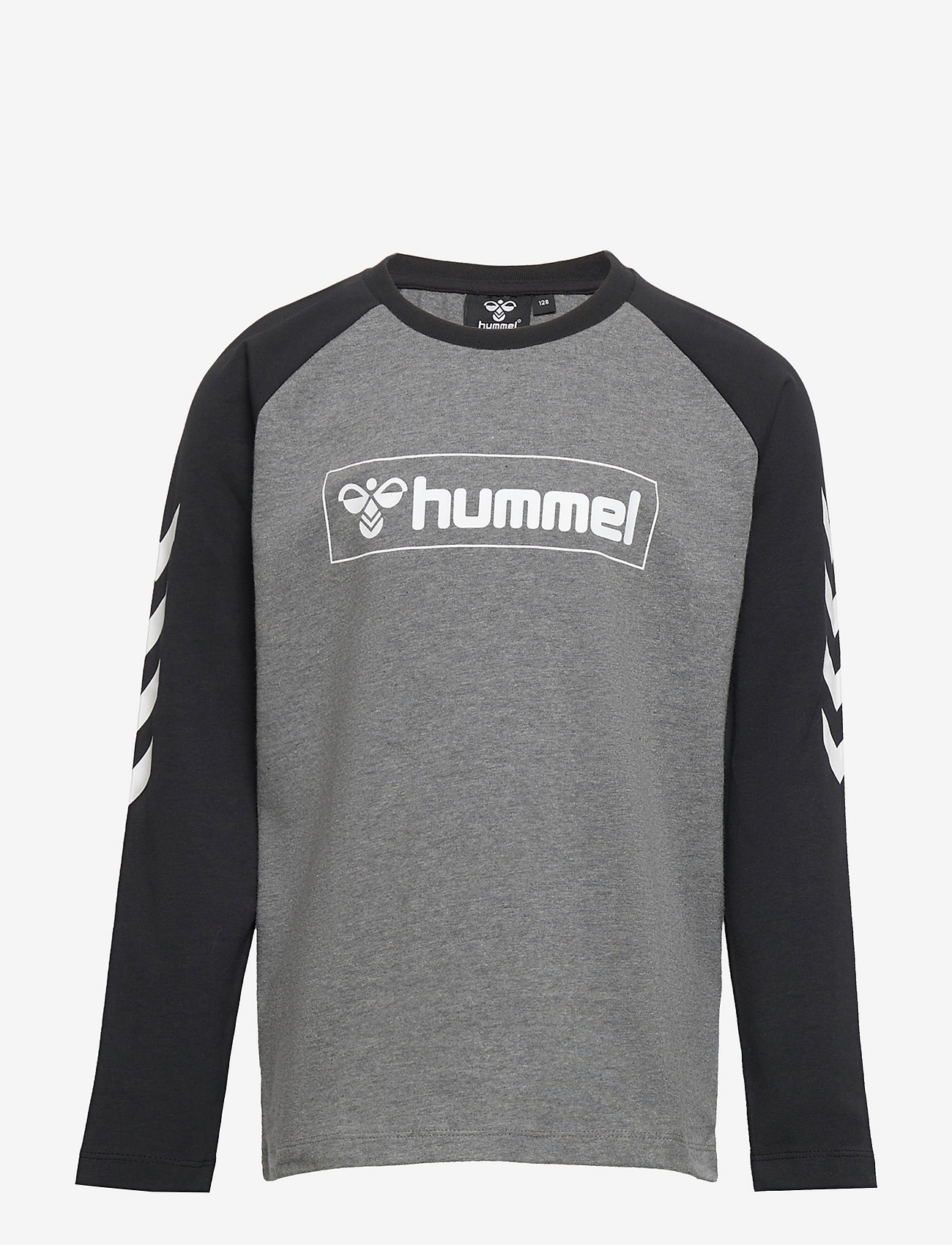 Hummel - hmlBOX T-SHIRT L/S - långärmade - medium melange - 0