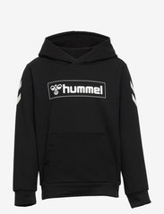 Hummel - hmlBOX HOODIE - sweatshirts & hættetrøjer - black - 0