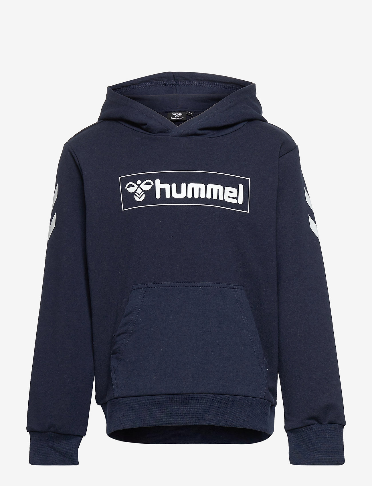 Hummel - hmlBOX HOODIE - hættetrøjer - black iris - 0