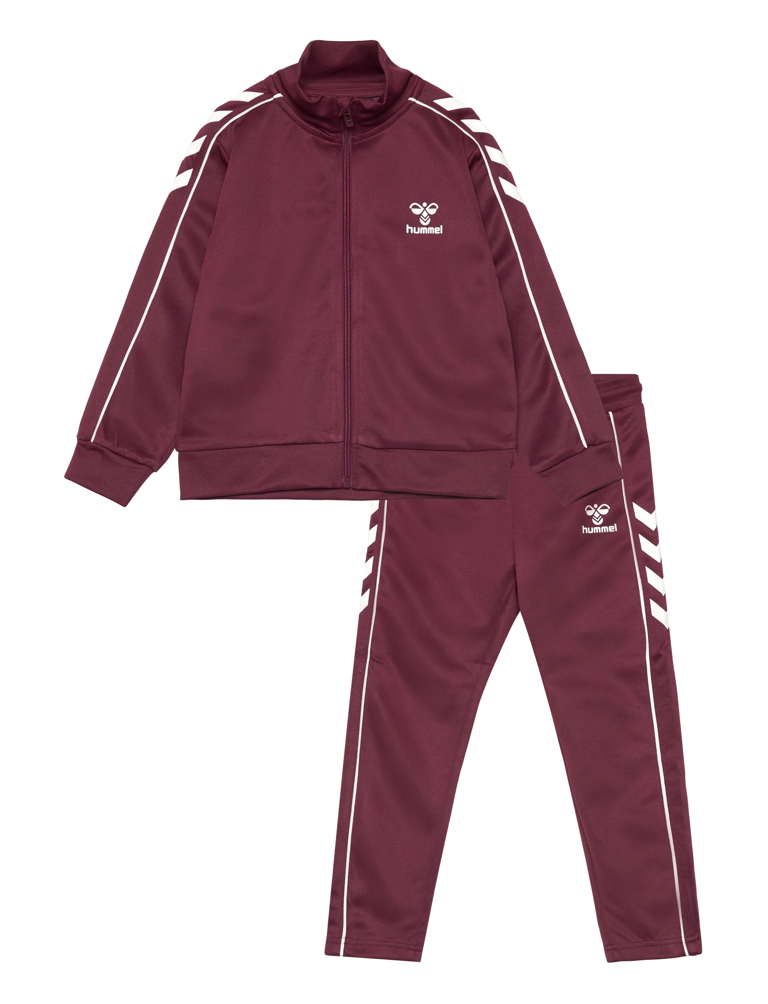 hmlTRACK TRACKSUIT - WINDSOR WINE