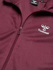 Hummel - hmlTRACK TRACKSUIT - sportiniai kostiumai - windsor wine - 4
