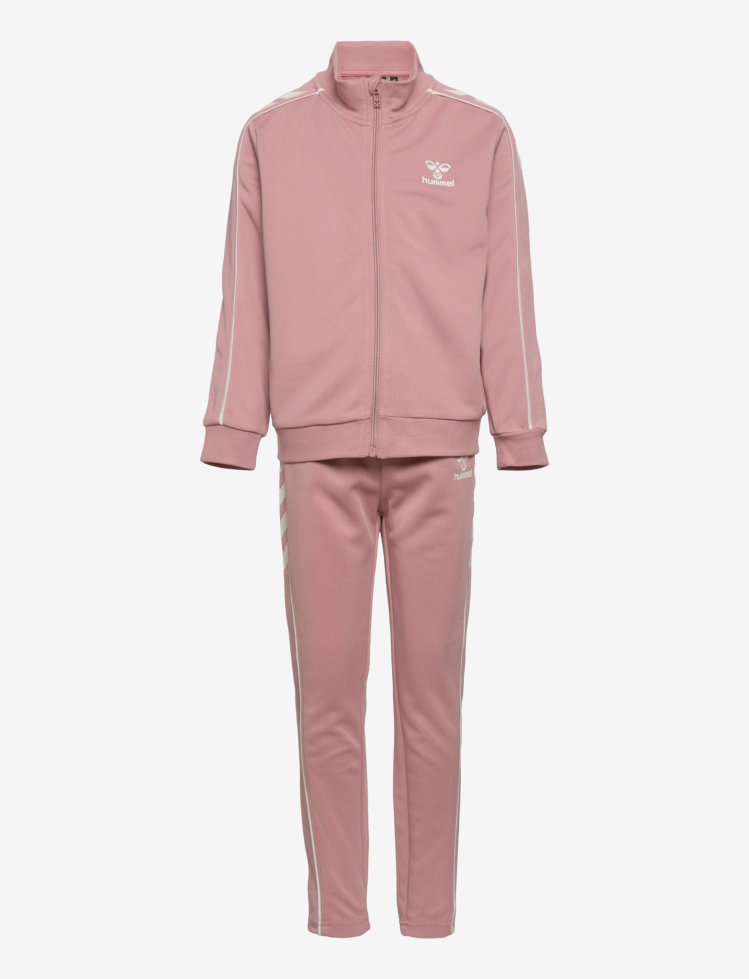 hmlTRACK TRACKSUIT - WOODROSE